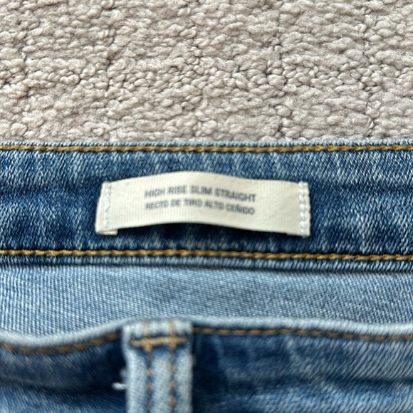 Universal thread high-rise Slim straight jeans size 18/34 - Picture 3 of 8